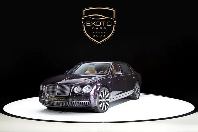 Used Bentley Flying Spur II, 4.0 l, 2015 in Dubai by Exotic Cars, Purple color. GCC Specs | AUTO.AE