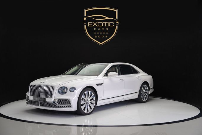 Used Bentley Flying Spur III, 6.0 l, 2021 in Dubai by Exotic Cars, White color. Other | AUTO.AE