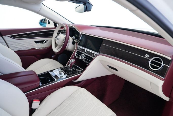 Used Bentley Flying Spur III, 6.0 l, 2021 in Dubai by Exotic Cars, White color. Other | AUTO.AE