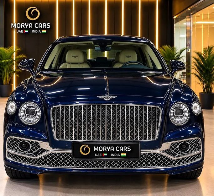 Used ⁦Bentley Flying Spur III, 6.0 l, 2020⁩ in UAE, Dubai by Morya Jeswani Cars, Blue color. GCC Specs | AUTO.AE | Listing #288471