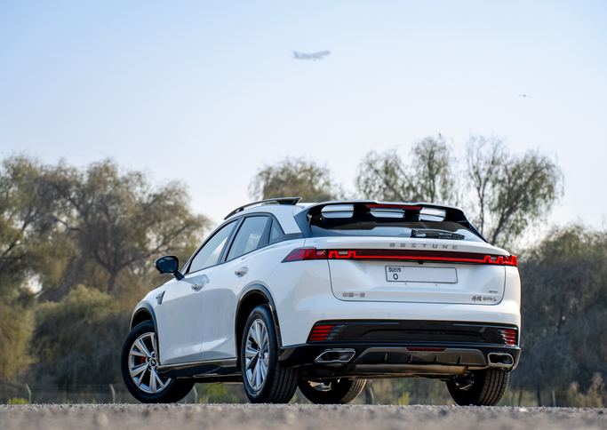 Bestune B70 I, 2023  liftback for rent in Dubai by One by One Car Rental - Angelyn, white color | AUTO.AE