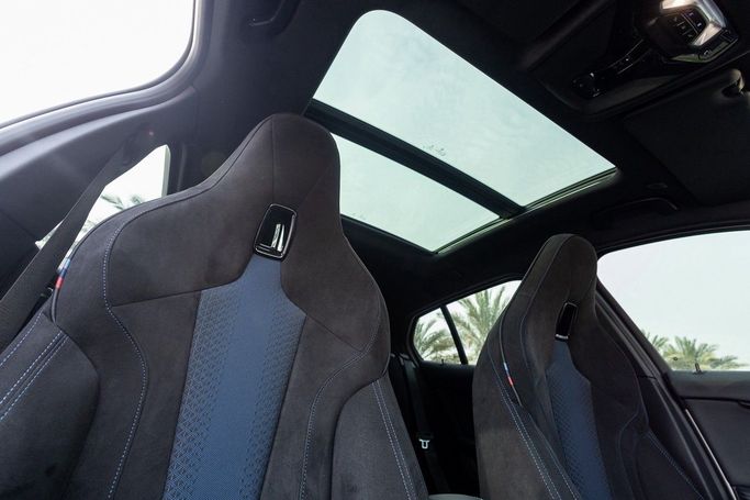 Used BMW 1 Series 120i III (F40), 2.0 l, 2021 in Dubai by Linda Cars, White color. GCC Specs | AUTO.AE