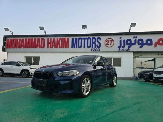 New BMW 1 Series 120i III (F52) Facelift, 1.5 l, 2023 in Dubai by Mohamed Hakim Motors, Blue color. Other | AUTO.AE