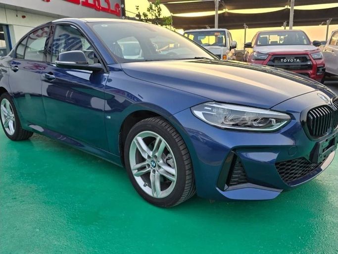 New BMW 1 Series 120i III (F52) Facelift, 1.5 l, 2023 in Dubai by Mohamed Hakim Motors, Blue color. Other | AUTO.AE