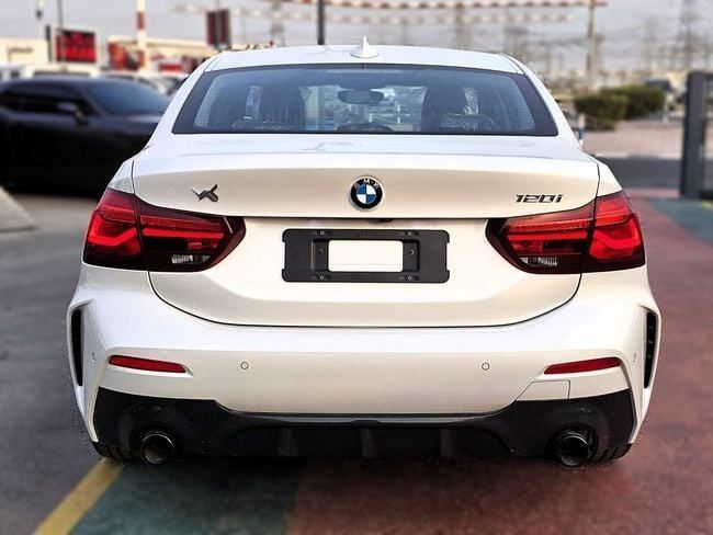 New BMW 1 Series 120i III (F52) Facelift, 1.5 l, 2023 in Dubai by Soltan Auto, White color. Chinese Specs | AUTO.AE