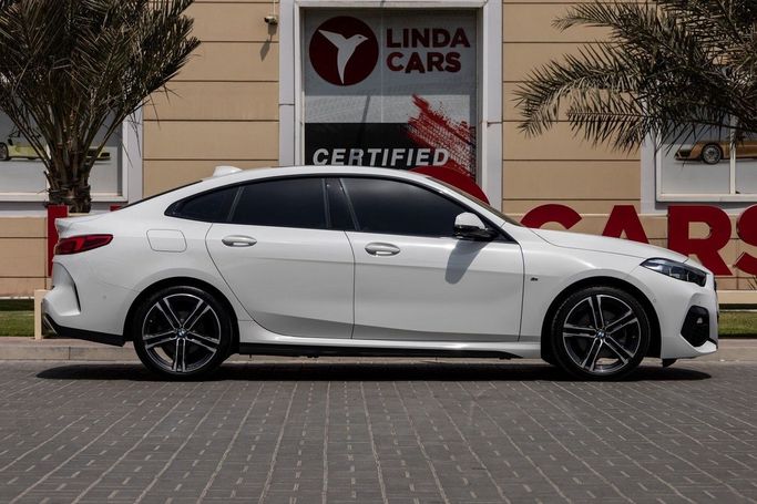 Used BMW 2 Series 218i F44, 1.5 l, 2021 in Dubai by Linda Cars, White color. GCC Specs | AUTO.AE
