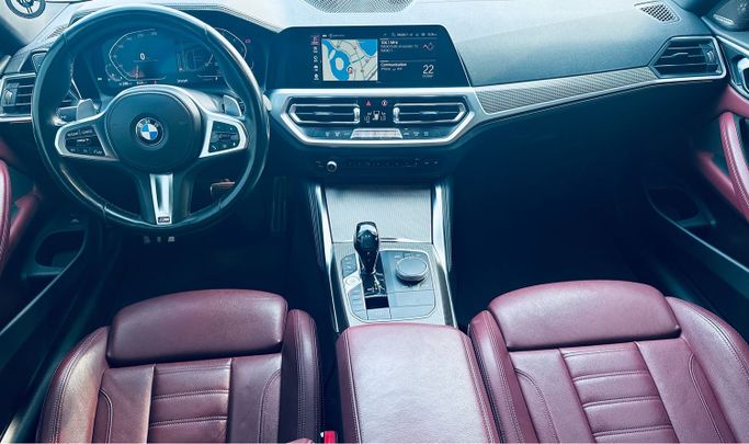 Used BMW 4 Series 430i G22, G23, G26, 2.0 l, 2021 in Dubai, White color. GCC Specs | AUTO.AE