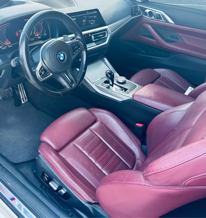 Used BMW 4 Series 430i G22, G23, G26, 2.0 l, 2021 in Dubai, White color. GCC Specs | AUTO.AE