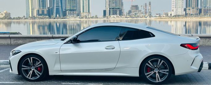 Used BMW 4 Series 430i G22, G23, G26, 2.0 l, 2021 in Dubai, White color. GCC Specs | AUTO.AE
