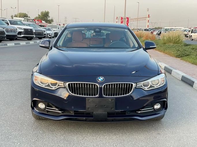 Used BMW 4 Series 435i F32/F33/F36, 3.0 l, 2015 in Dubai by Japan Motors, Navy Blue color. Japanese Specs | AUTO.AE