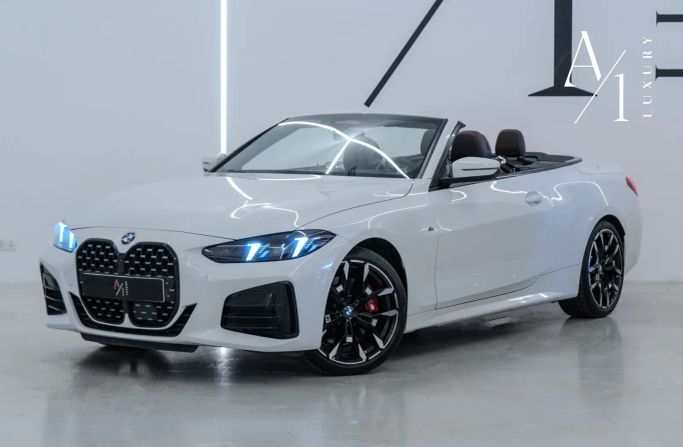 مستعملة BMW 4 Series 420i ز 22، ز 23، ز 26, 2.0 l, 2025 في في دبي من A1 Luxury Motors، اللون أبيض. مواصفات الخليج | AUTO.AE | إعلان #255424