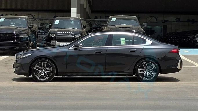 New BMW 5 Series 530Li VIII (G60/G61/G68), 2.0 l, 2025 in Dubai by Auto Max Group, Grey color. GCC Specs | AUTO.AE