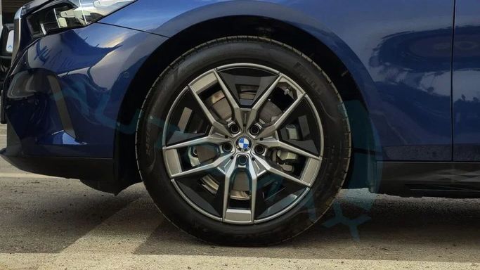 New BMW 5 Series 520i VIII (G60/G61/G68), 2.0 l, 2025 in Dubai by Auto Max Group, Light Blue color. GCC Specs | AUTO.AE