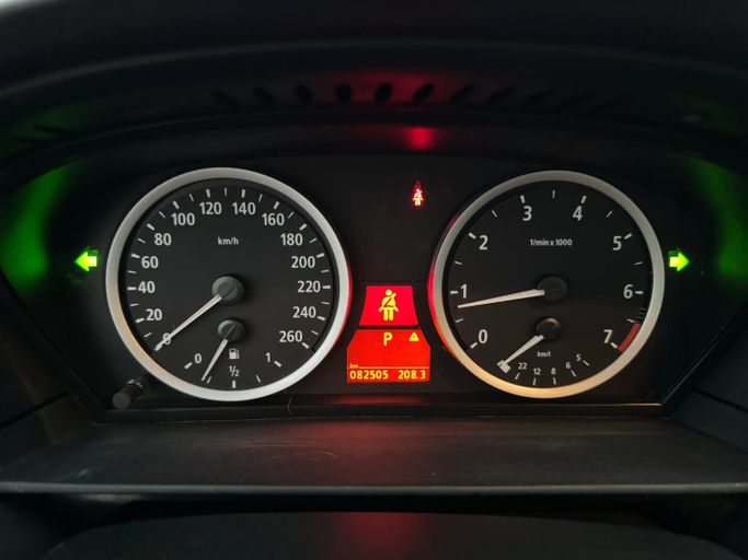 Used BMW 5 Series 545i V (E60/E61), 4.4 l, 2004 in Dubai by Saeed Auto, Black color. Japanese Specs | AUTO.AE