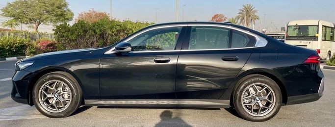 New BMW 5 Series 530i VIII (G60/G61/G68), 2.0 l, 2025 in Dubai by Auto Gallery DXB, Black color. GCC Specs | AUTO.AE