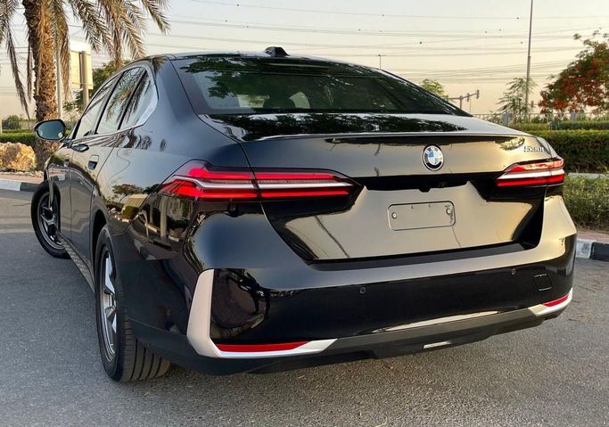 New BMW 5 Series 530i VIII (G60/G61/G68), 2.0 l, 2025 in Dubai by Auto Gallery DXB, Black color. GCC Specs | AUTO.AE