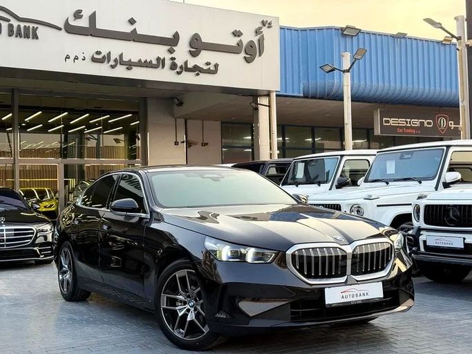 Used BMW 5 Series 520i VIII (G60/G61/G68), 2.0 l, 2024 in Dubai by Auto Bank Motors, Black color. Korean Specs | AUTO.AE