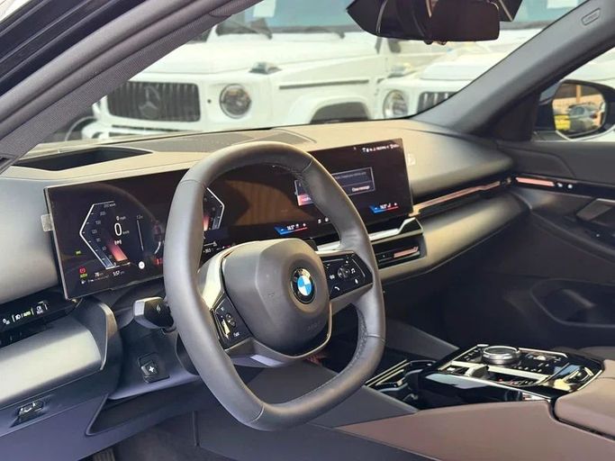 Used BMW 5 Series 520i VIII (G60/G61/G68), 2.0 l, 2024 in Dubai by Auto Bank Motors, Black color. Korean Specs | AUTO.AE