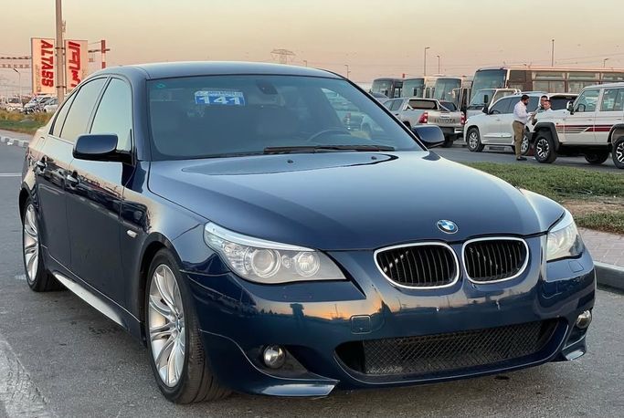 Подержанный BMW 5 Series 530i VI (F10/F11/F07), 3.0 л, 2009 в Дубае от Japan Motors Тёмно-синий цвет. Японская | AUTO.AE