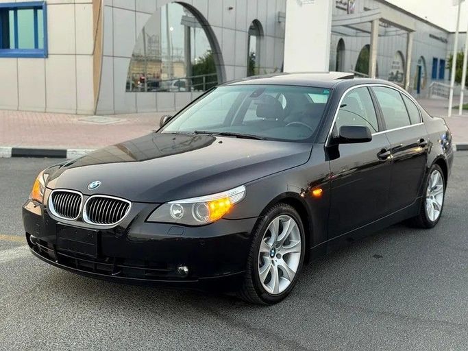 Подержанный BMW 5 Series 545i V (E60/E61), 4.4 л, 2004 в Дубае от Best Car Черный цвет. Японская | AUTO.AE