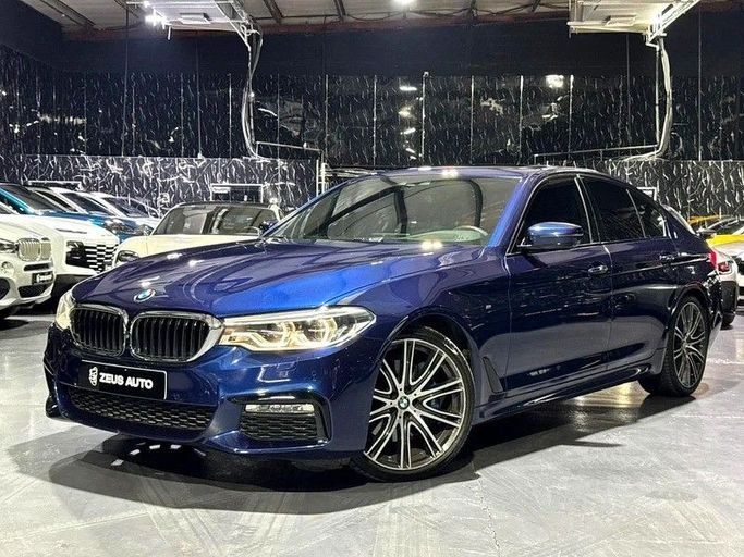 Used BMW 5 Series 530i VII (G30/G31), 2.0 l, 2017 in Dubai by Zeus Motors, Blue color. GCC Specs | AUTO.AE