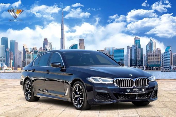 Used BMW 5 Series 530i VII (G30/G31) Facelift, 2.0 l, 2022 in Dubai by Royal Diamond Motors, Black color. Korean Specs | AUTO.AE