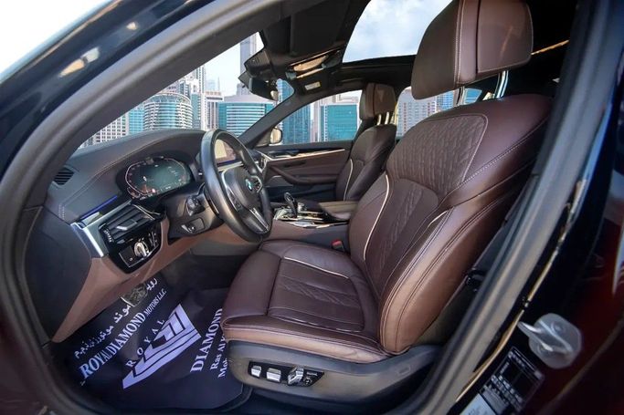 Used BMW 5 Series 530i VII (G30/G31) Facelift, 2.0 l, 2022 in Dubai by Royal Diamond Motors, Black color. Korean Specs | AUTO.AE