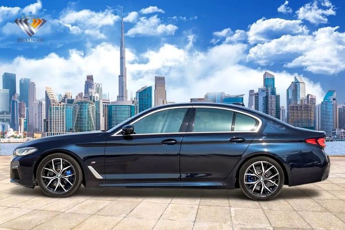 Used BMW 5 Series 530i VII (G30/G31) Facelift, 2.0 l, 2022 in Dubai by Royal Diamond Motors, Black color. Korean Specs | AUTO.AE