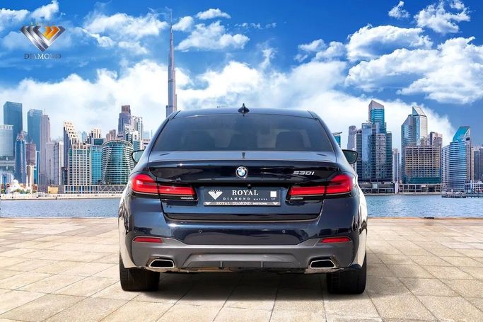 Used BMW 5 Series 530i VII (G30/G31) Facelift, 2.0 l, 2022 in Dubai by Royal Diamond Motors, Black color. Korean Specs | AUTO.AE