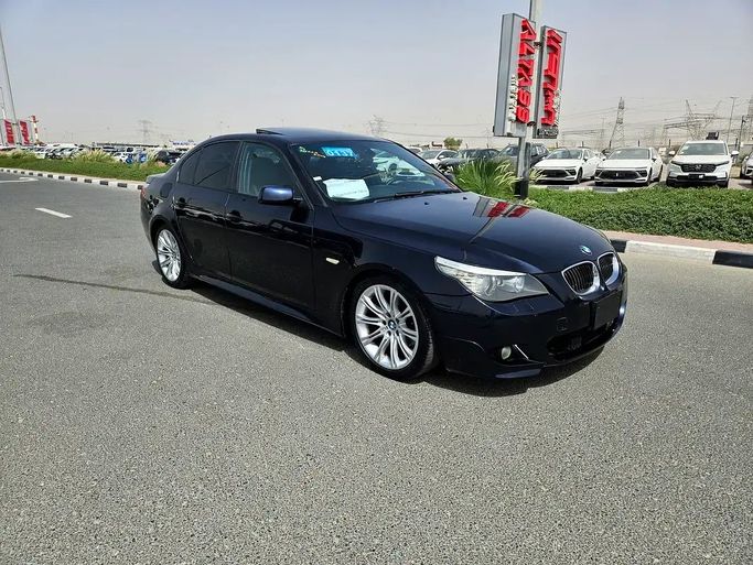 Подержанный BMW 5 Series 525i V (E60/E61) Рестайлинг, 2.5 л, 2008 в Дубае от Irfan Motors Тёмно-синий цвет. Японская | AUTO.AE | Объявление #256544