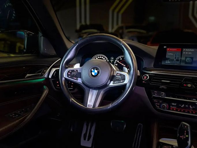 Used BMW 5 Series 530i xDrive VII (G30/G31), 2.0 l, 2017 in UAE, Dubai by GE Motors, Navy Blue color. GCC Specs | AUTO.AE | Listing #295566 — photo 17 of 20