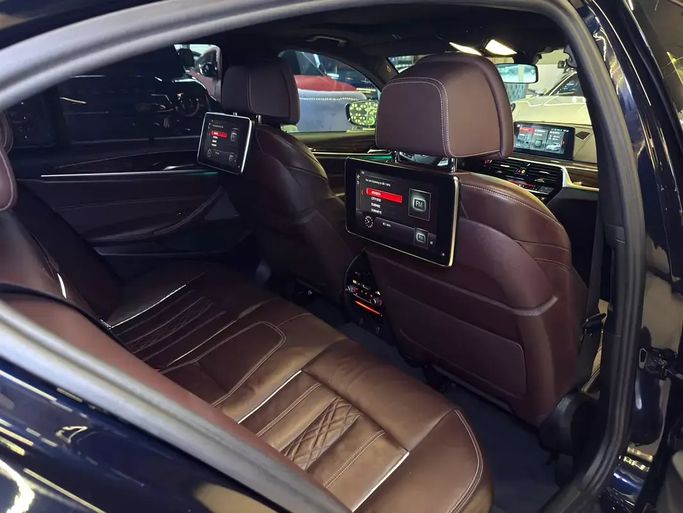 Used BMW 5 Series 530i xDrive VII (G30/G31), 2.0 l, 2017 in UAE, Dubai by GE Motors, Navy Blue color. GCC Specs | AUTO.AE | Listing #295566 — photo 19 of 20