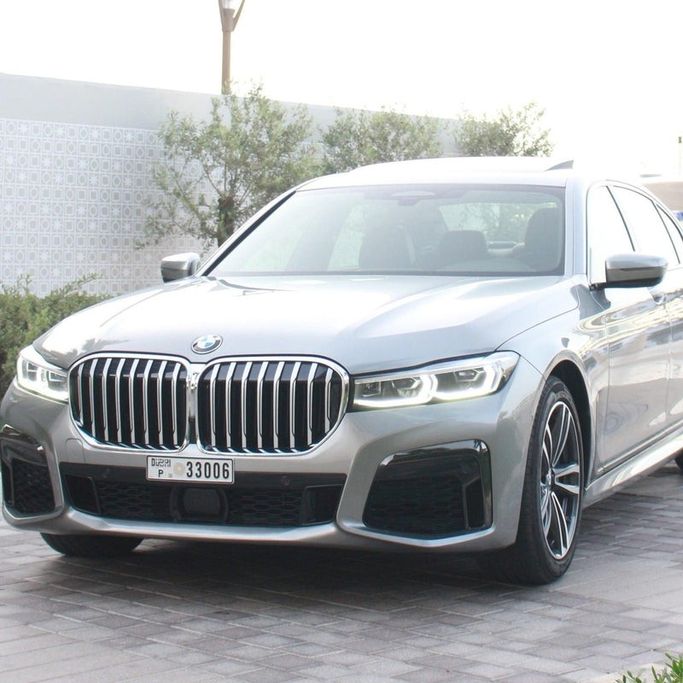 BMW 7 Series 730i VI (G11/G12) Facelift, 2022  sedan long for rent in Dubai by Sydney Rental Car, grey color | AUTO.AE