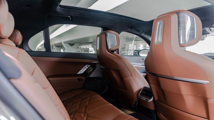 BMW 7 Series 760i xDrive VII (G70), 2023 business sedan for rent in Dubai by AVA car rental, silver color | AUTO.AE