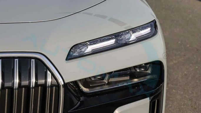 New BMW 7 Series 760i xDrive VII (G70), 4.4 l, 2024 in Dubai by Auto Max Group, Grey color. GCC Specs | AUTO.AE
