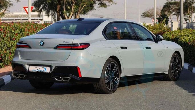 New BMW 7 Series 760i xDrive VII (G70), 4.4 l, 2024 in Dubai by Auto Max Group, Grey color. GCC Specs | AUTO.AE