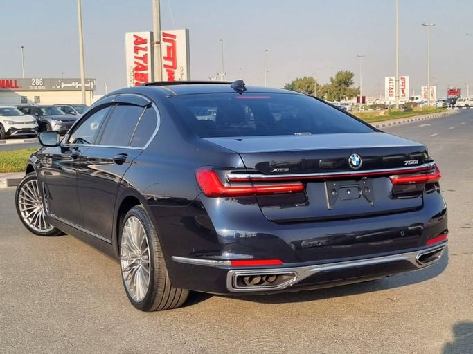Подержанный BMW 7 Series 750i xDrive VI (G11/G12) Рестайлинг, 4.4 л, 2020 в Дубае от Saeed Auto Черный цвет. Японская | AUTO.AE