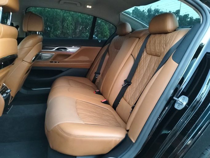Used BMW 7 Series 740i VI (G11/G12) Facelift, 3.0 l, 2020 in Dubai by Space Motors, Black color. American Specs | AUTO.AE