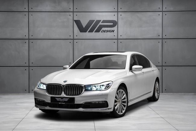 Used ⁦BMW 7 Series 730Li VI (G11/G12), 2.0 l, 2018⁩ in UAE, Dubai by VIP Design, White color. GCC Specs | AUTO.AE | Listing #287835