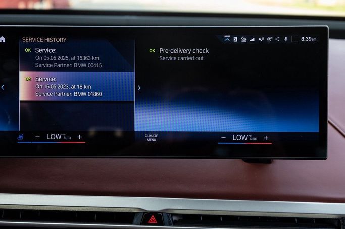 Used BMW iX xDrive50 I (I20), 2023 in Dubai by Linda Cars, White color. GCC Specs | AUTO.AE