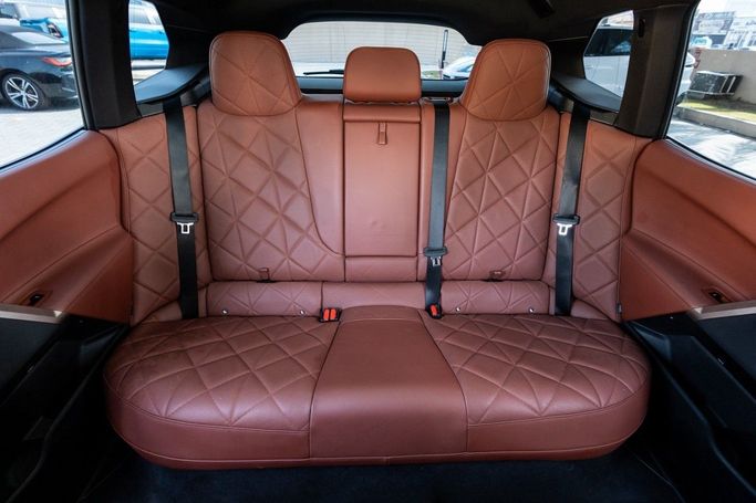 Used BMW iX xDrive50 I (I20), 2023 in Dubai by Linda Cars, White color. GCC Specs | AUTO.AE