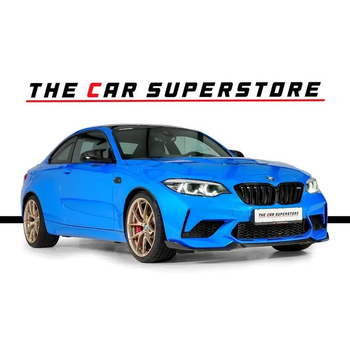 مستعملة BMW M2 عملية فيس ليفت F87, 3.0 l, 2021 في في دبي من The Car Superstore، اللون أزرق فاتح. المواصفات الأوروبية | AUTO.AE | إعلان #264065