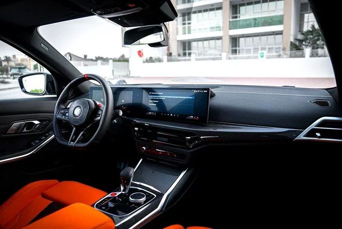 Новый BMW M3 Competition Package VI (G80) Рестайлинг, 3.0 л, 2025 в Дубае от MBA Motors Белый цвет. Other | AUTO.AE