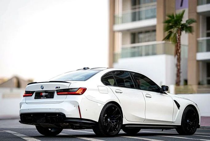Новый BMW M3 Competition Package VI (G80) Рестайлинг, 3.0 л, 2025 в Дубае от MBA Motors Белый цвет. Other | AUTO.AE