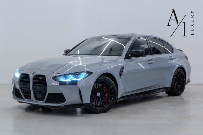Подержанный BMW M3 Competition Package VI (G80), 3.0 л, 2022 в ОАЭ, Дубай от A1 Luxury Motors Серый цвет. Американская | AUTO.AE | Объявление #273923