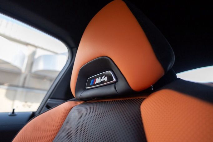 Подержанный BMW M4 Competition Package G82/G83 Рестайлинг, 3.0 л, 2025 в Дубае от Linda Cars Серый цвет. GCC | AUTO.AE