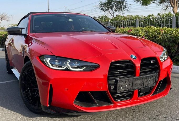 Подержанный BMW M4 Competition Package G82/G83, 3.0 л, 2021 в Дубае от Auto Gallery DXB Красный цвет. Европейская | AUTO.AE
