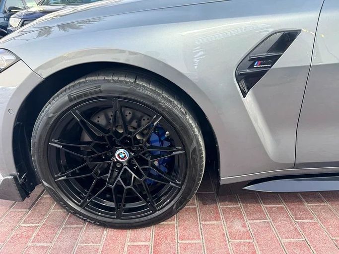 Подержанный BMW M4 Competition Package G82/G83, 3.0 л, 2023 в Дубае от Nice Cars Motos Серый цвет. Корейская | AUTO.AE