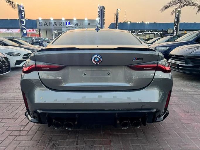 Подержанный BMW M4 Competition Package G82/G83, 3.0 л, 2023 в Дубае от Nice Cars Motos Серый цвет. Корейская | AUTO.AE