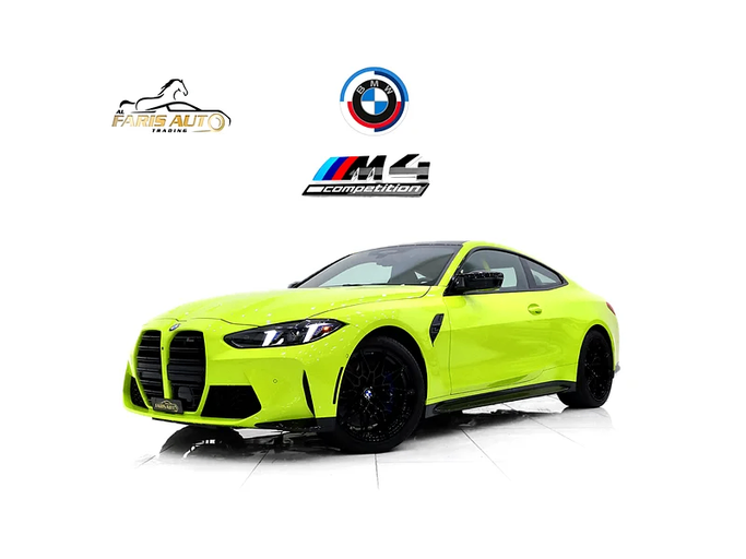 Новый BMW M4 Competition Package G82/G83 Рестайлинг, 3.0 л, 2025 в Дубае от Al Faris Motors Желтый цвет. Other | AUTO.AE
